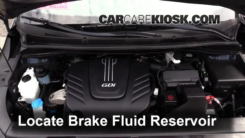 2015 Kia Sedona LX 3.3L V6 Brake Fluid